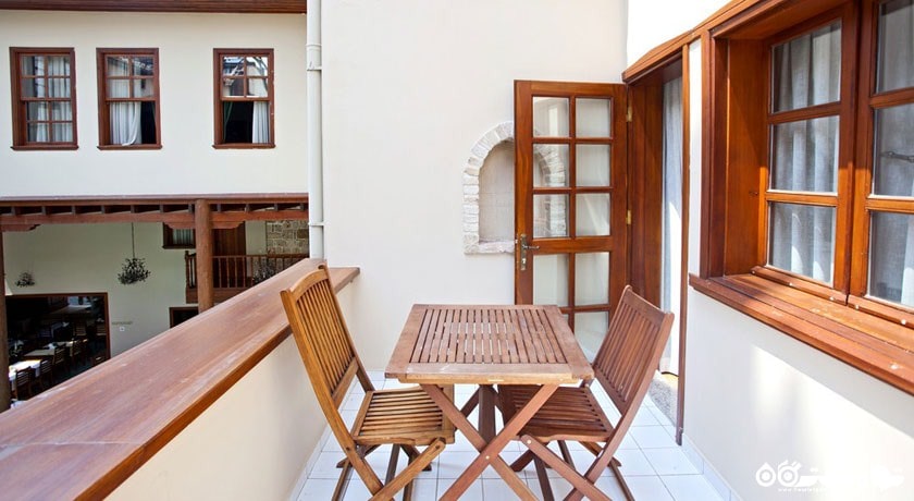 تراس اتاق های  هتل مدیترا آرت 